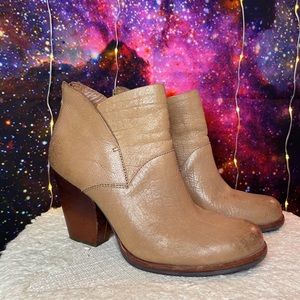 Kork-Ease Leather Booties